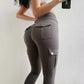 Skinny slim high elastic gym pants