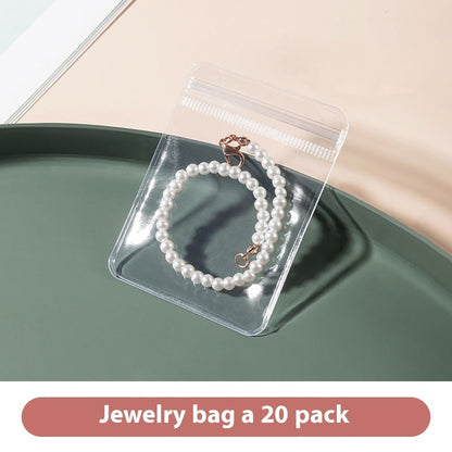 Jewelry Earrings Transparent Storage Bag