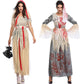 Male and female adult bride and groom Halloween costumes