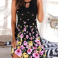 Women's Clothing Sleeveless Printed Dress
