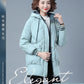 Female Mid-length Winter Clothing Loose Cotton Jacket Thickened Puffer Jacket