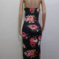 Summer Clothing New Women's Clothing Split Spaghetti-strap Floral Print Dress