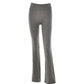 Womens Fashion High Waist Long Sleeve Pants Two-piece Suit