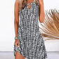 Women's Clothing Sleeveless Printed Dress