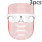 7 Color LED Mask Red Light Therapy Skin Rejuvenation Massager Beauty Home Skin Face Whitening Anti Aging SPA Device